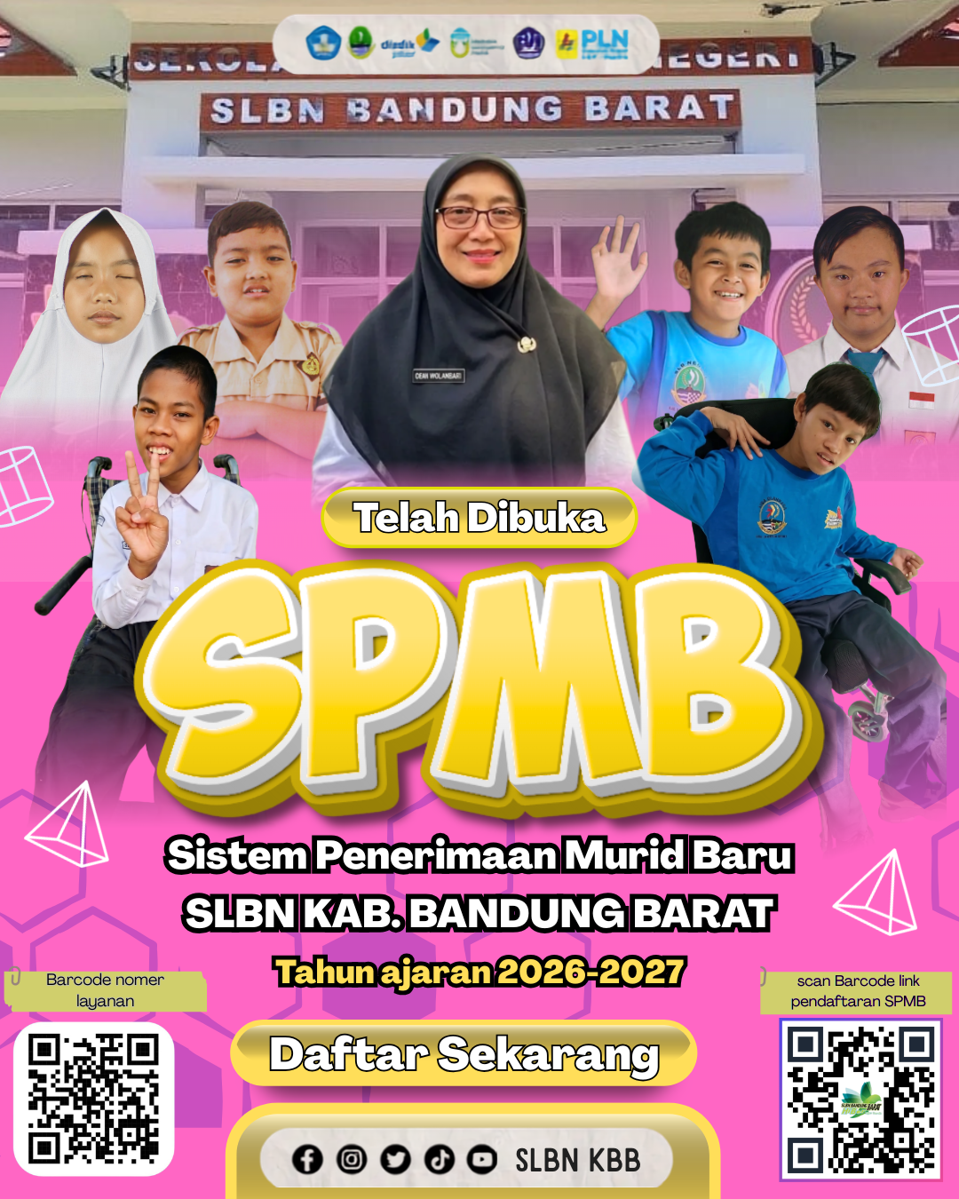 SPMB SLB NEGERI KABUPATEN BANDUNG BARAT TAHUN AJARAN 2026/2027