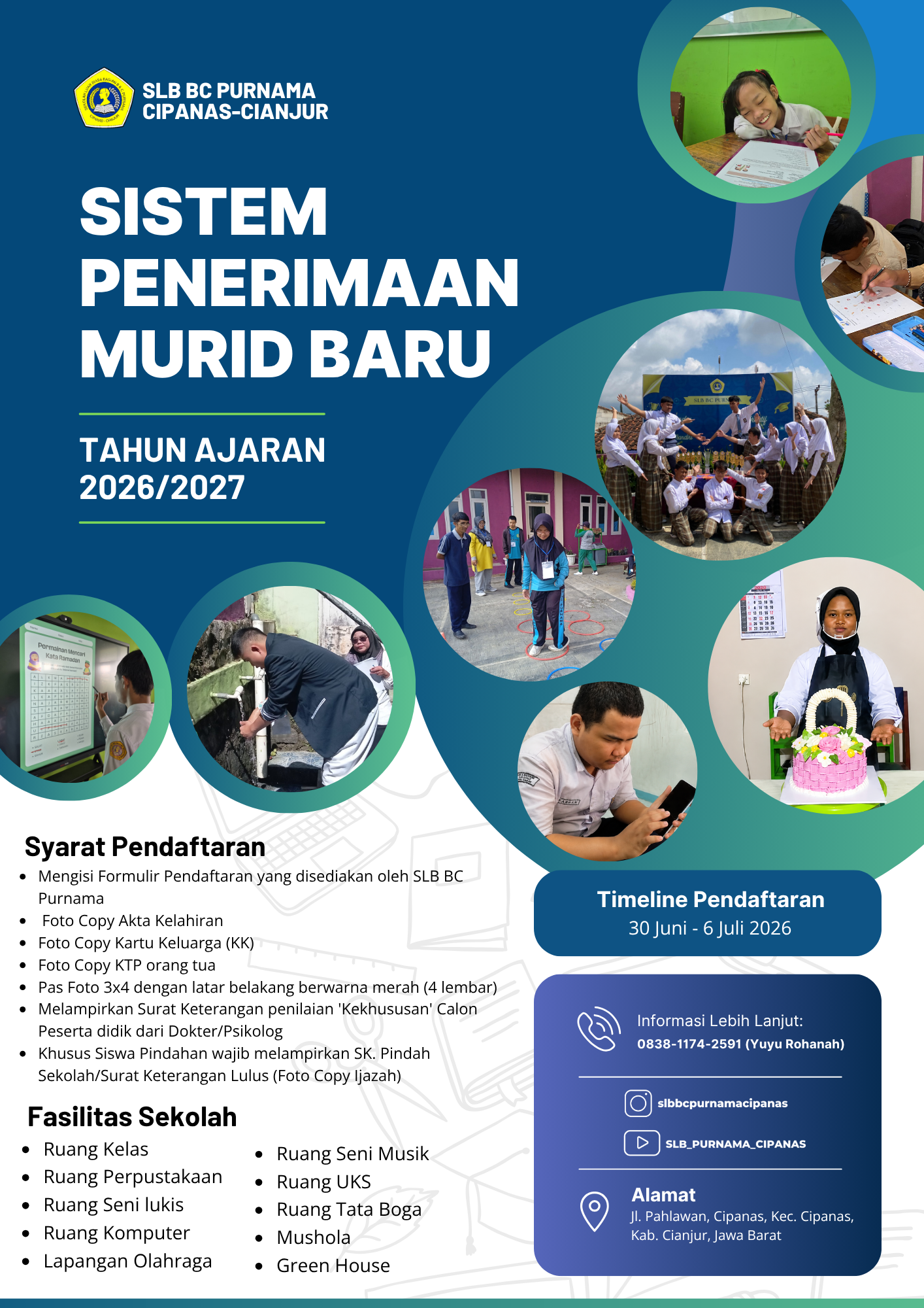 SPMB SLB BC PURNAMA Tahun Ajaran 2026/2027