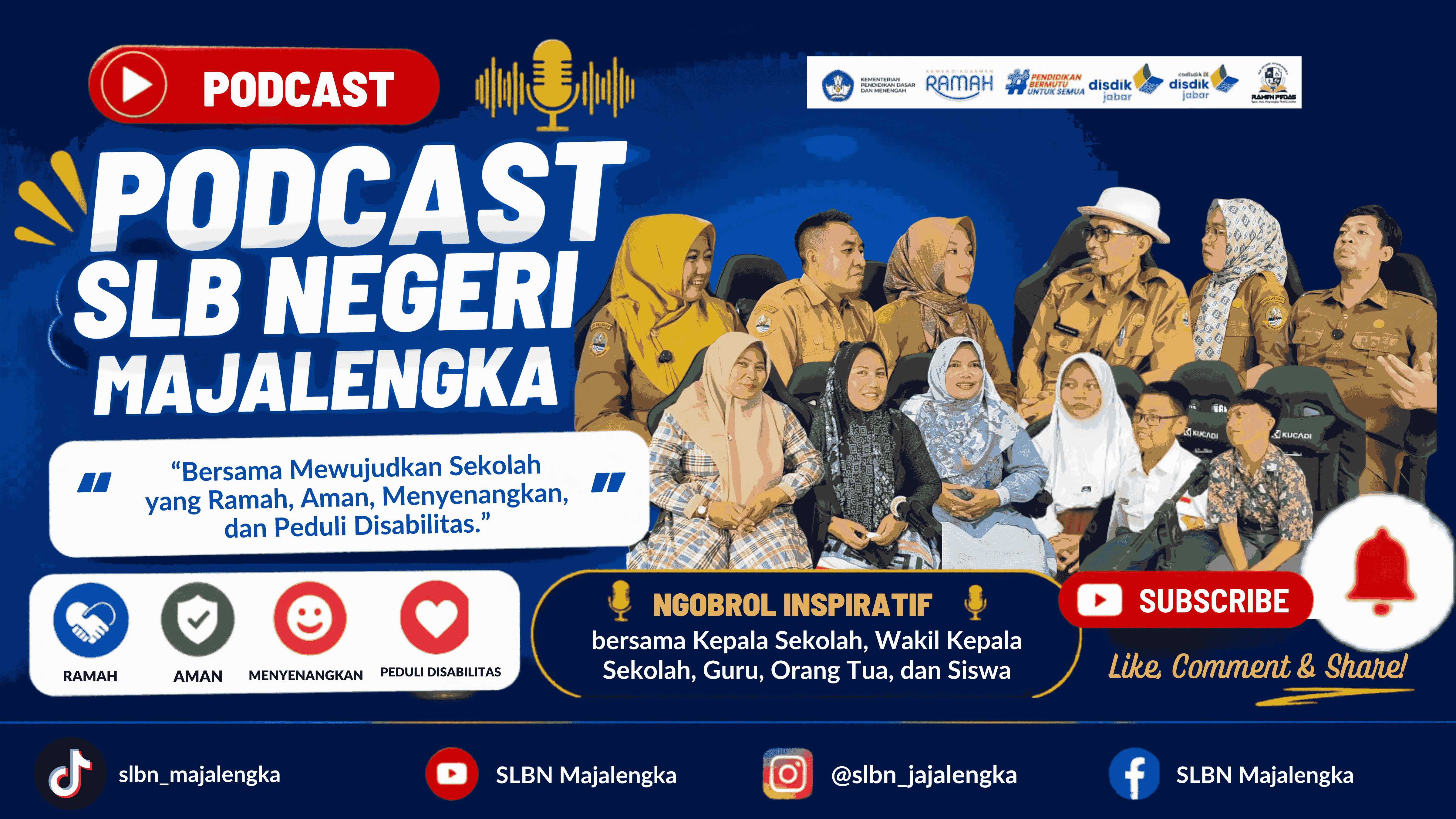 BINCANG SANTAI || PODCAST SPMB SLBN MAJALENGKA Tahun Ajaran 2026/2027
