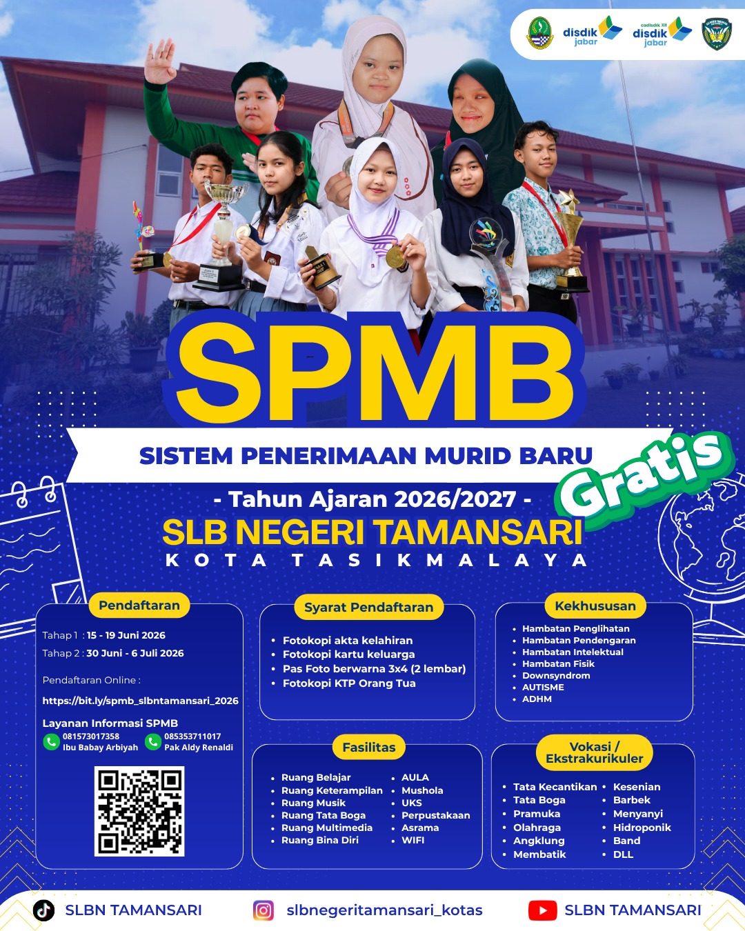 SPMB SLB NEGERI TAMANSARI