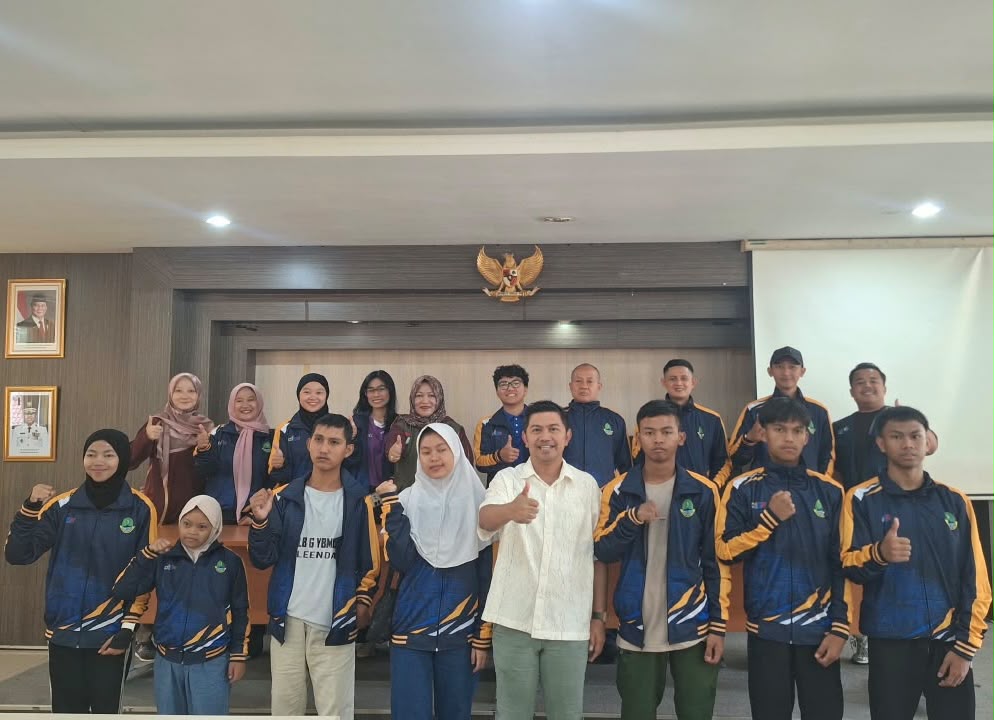 Pelepasan Kontingen Olimpiade Olahraga Siswa Nasional Provinsi Jawa Barat Jenjang Pendidikan Khusus ke Tingkat Nasional